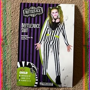 Beetle juice costume